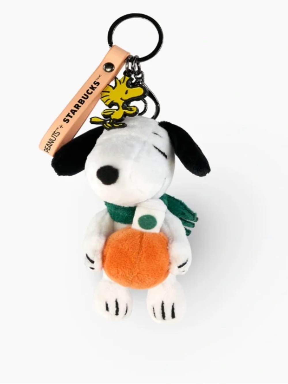 Starbucks x Peanuts Snoopy Plush Bag Charm Great Pumpkin - Picture 2 of 7